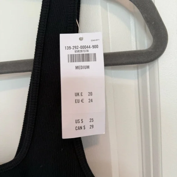 Abercrombie & Fitch Black Tank Top - Picture 3 of 4